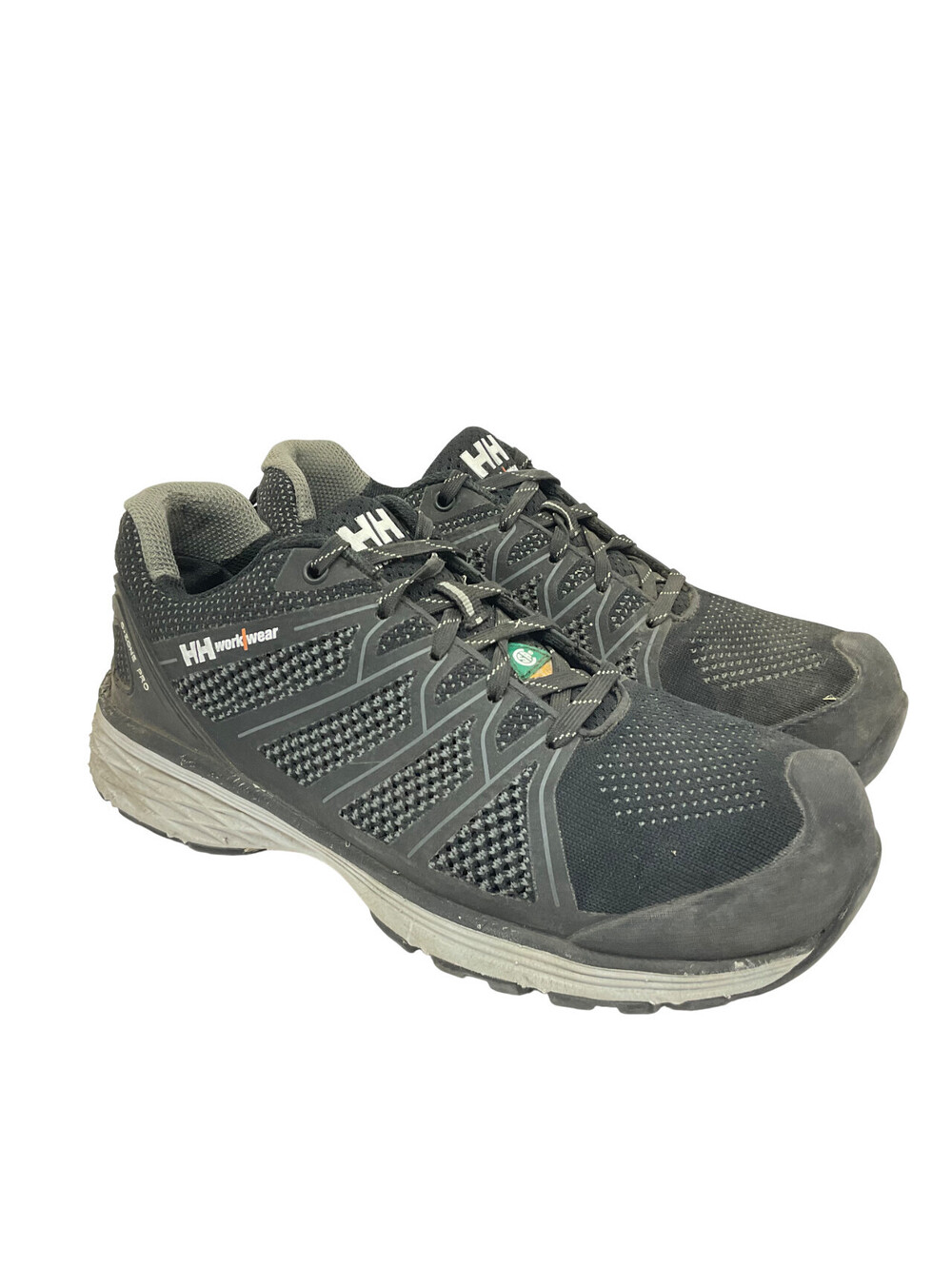 HELLY HANSEN Men's Aluminum Toe Comp. Plate Knit Work Shoes HHS194003 Black 8M